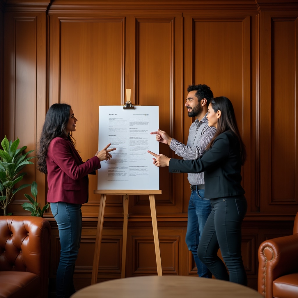 Calvionyx team collaborating on educational content about financial regulation