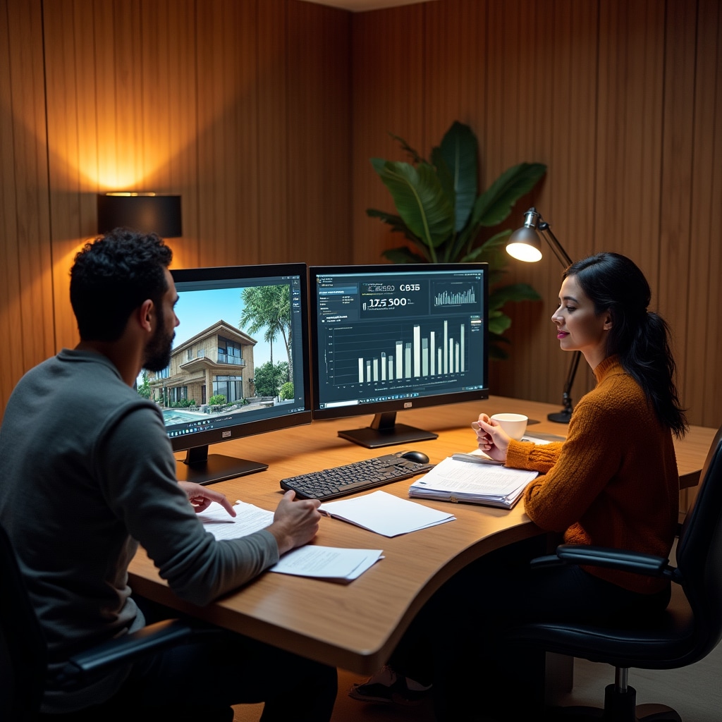 Real estate crowdlending platform interface in Chile